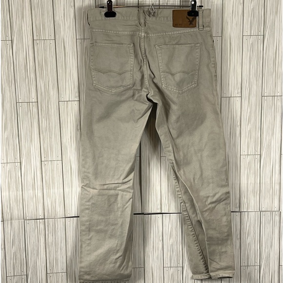 AEO Khaki Denim Jeans - Picture 2 of 5